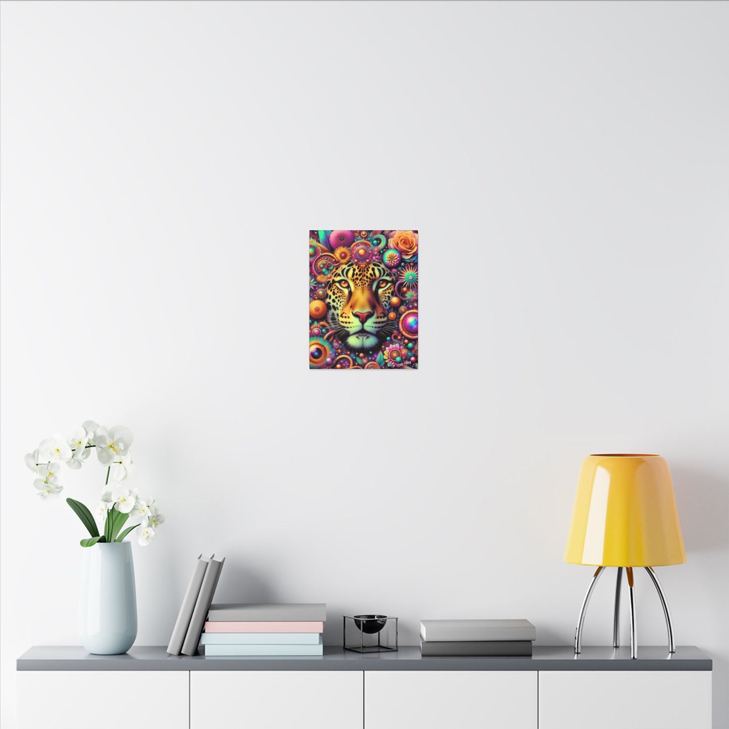 Cosmic Guardian Canvas Wrap by Old Hippy