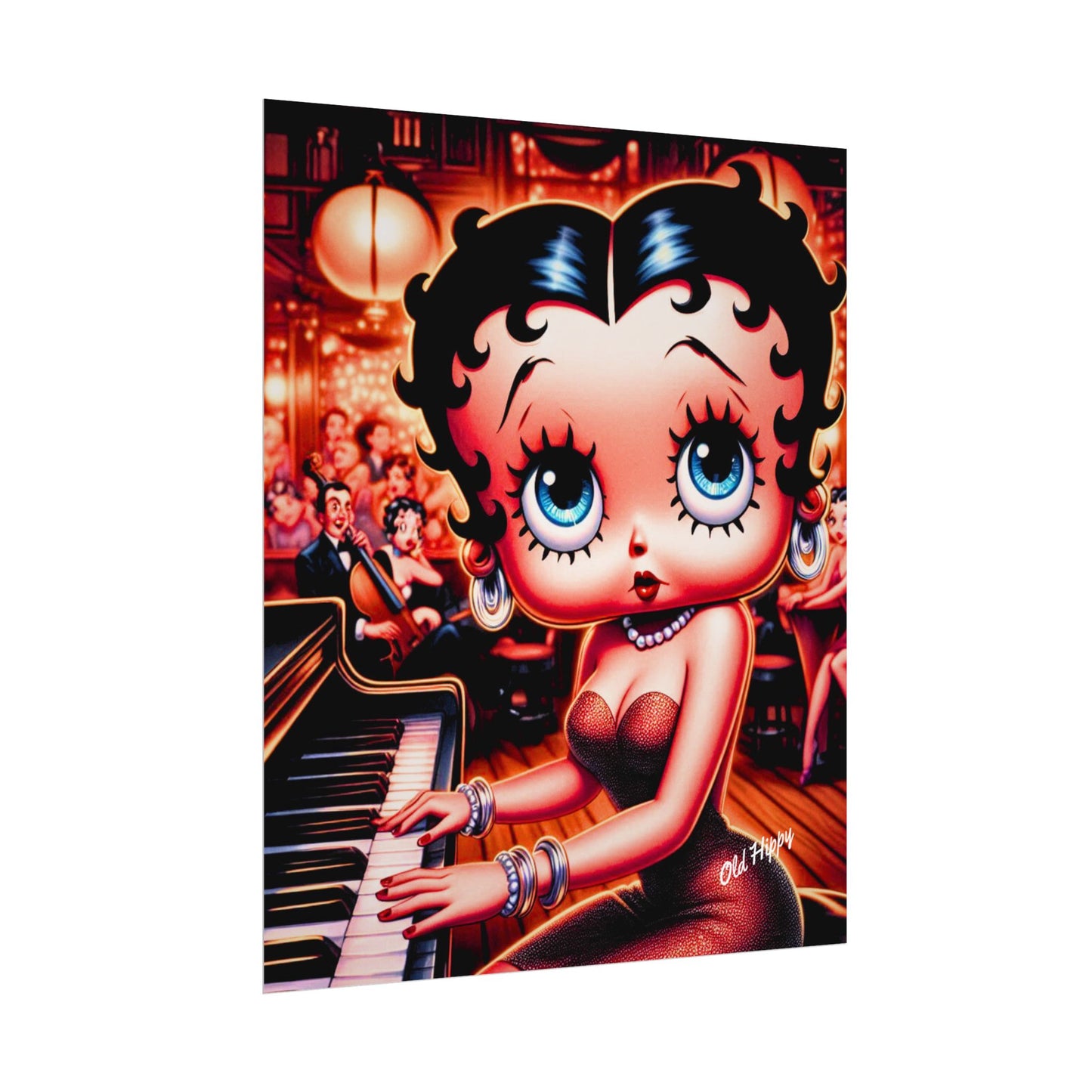 Boop Goes the Melody Museum Quality Poster