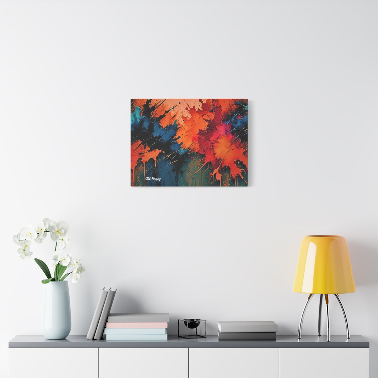 When Love Feels Like Leaving Abstract Canvas Art