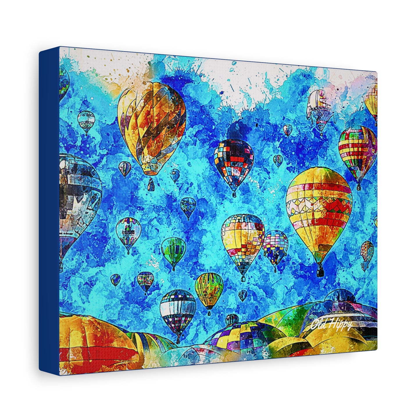 “Skies of Joy” – Hot Air Balloon Festival Canvas