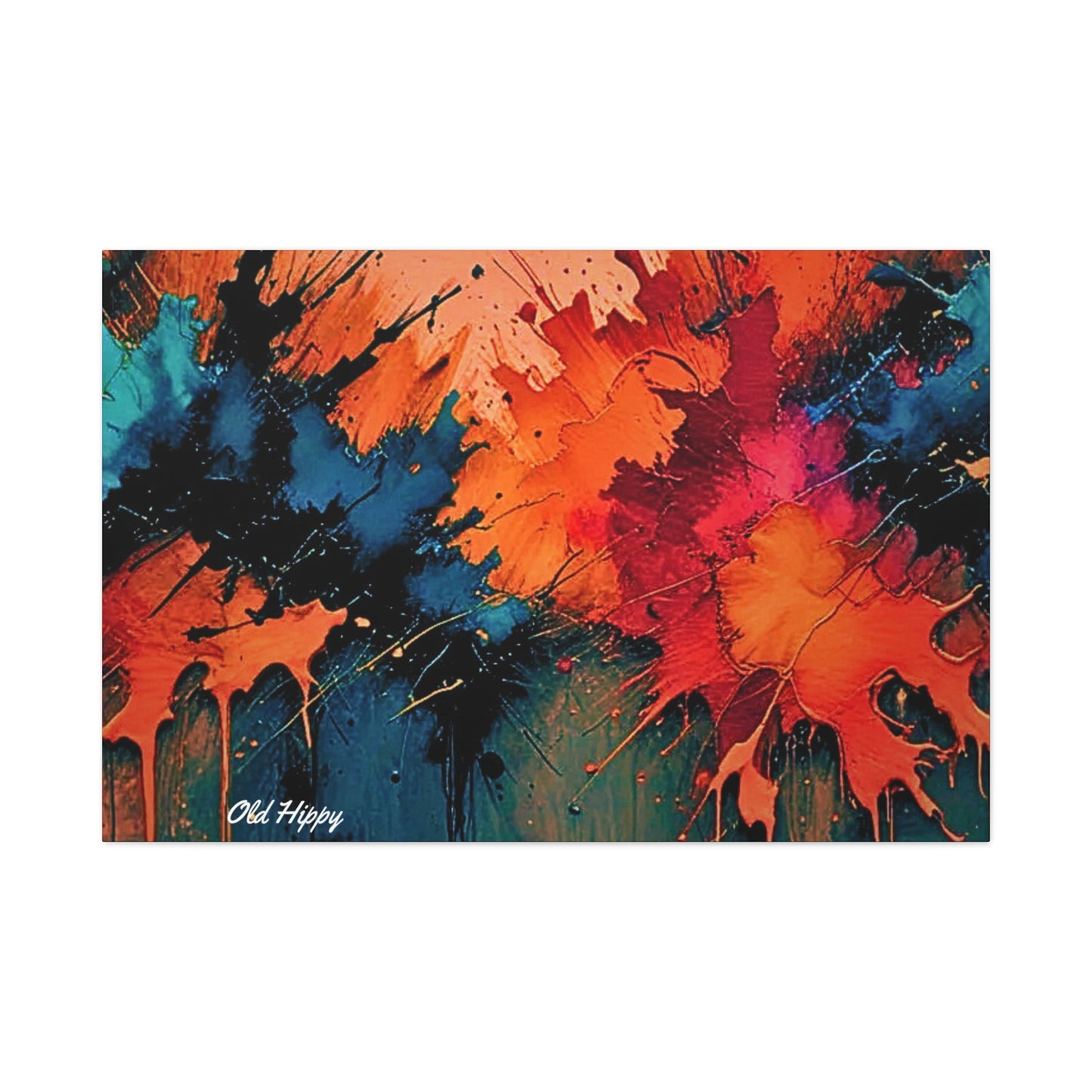 When Love Feels Like Leaving Abstract Canvas Art