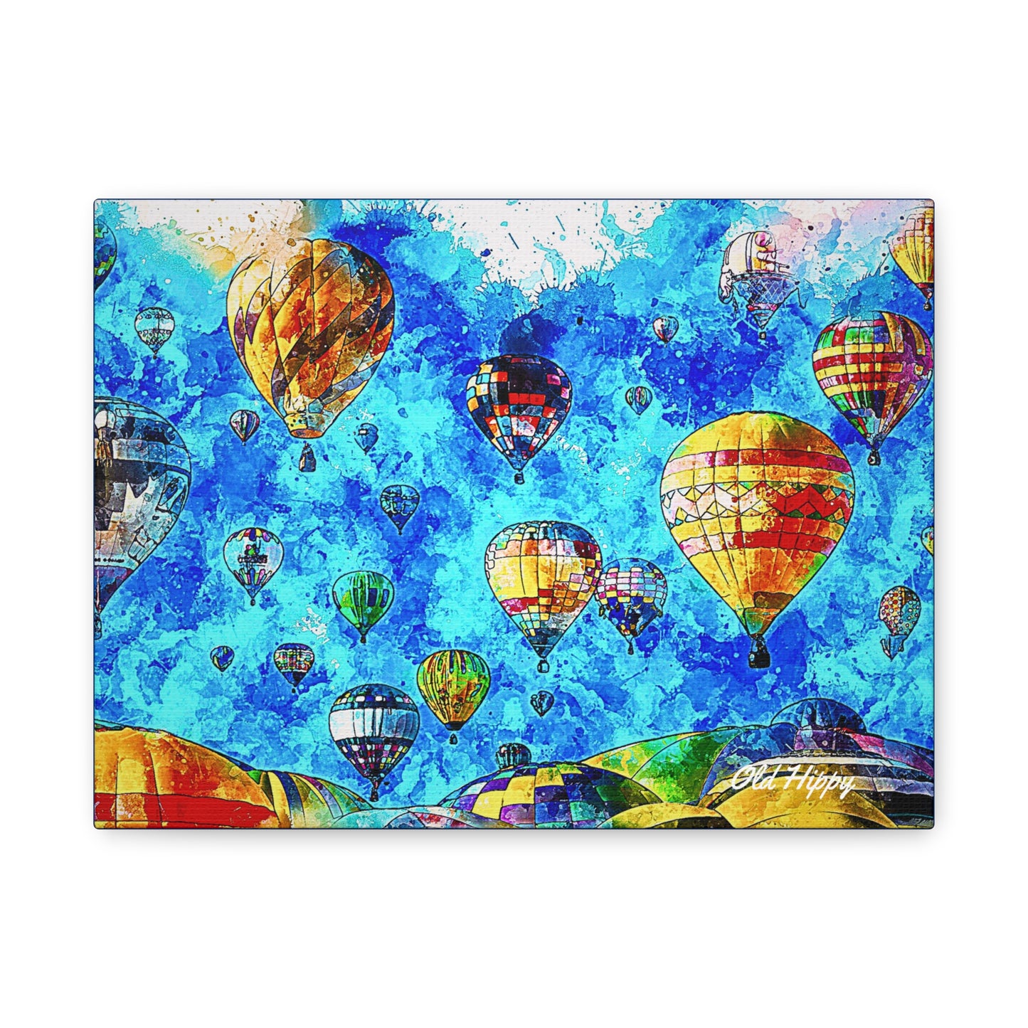 “Skies of Joy” – Hot Air Balloon Festival Canvas
