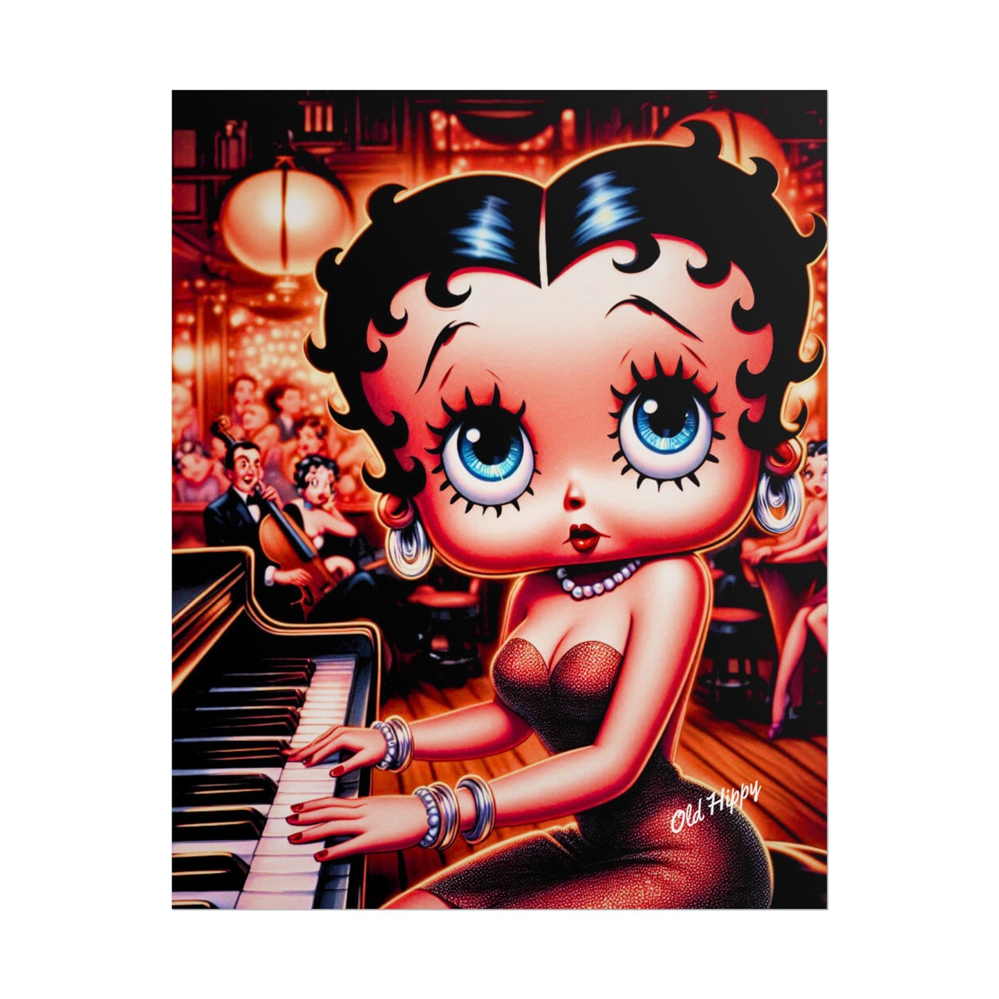 Boop Goes the Melody Museum Quality Poster