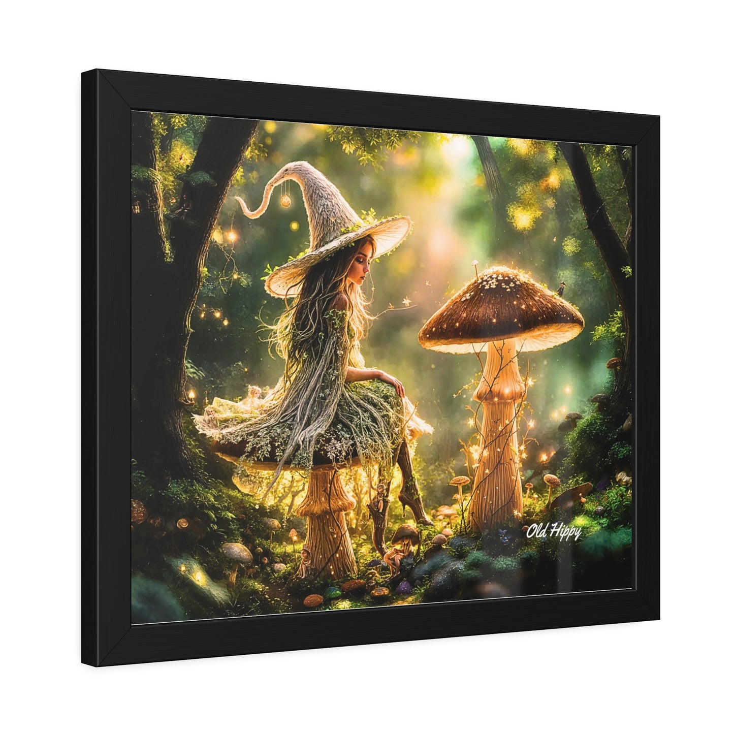 Mistress of the Enchanted Forest Wood Framed Quality Poster Print