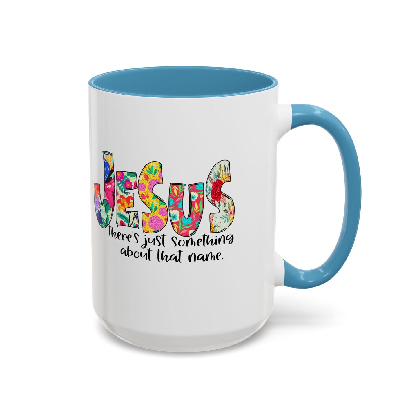 Colorful Jesus Accent Coffee Mug - 11oz & 15oz - Perfect for Faith Lovers