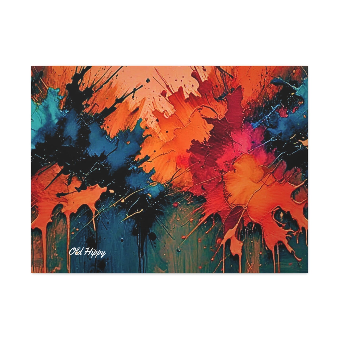 When Love Feels Like Leaving Abstract Canvas Art