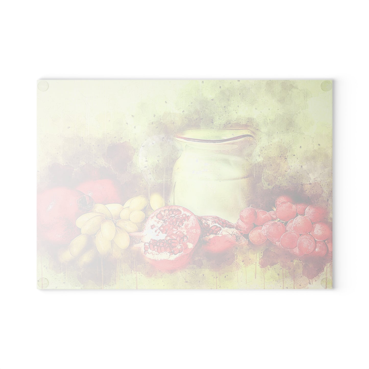 Assorted Fruit Glass Cutting Board