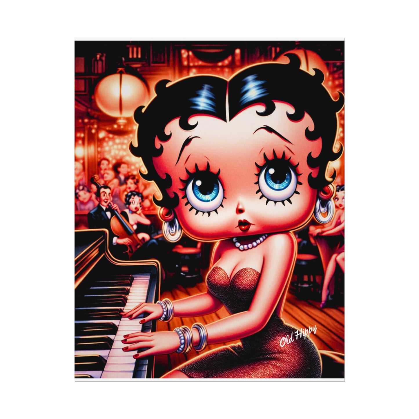 Boop Goes the Melody Museum Quality Poster