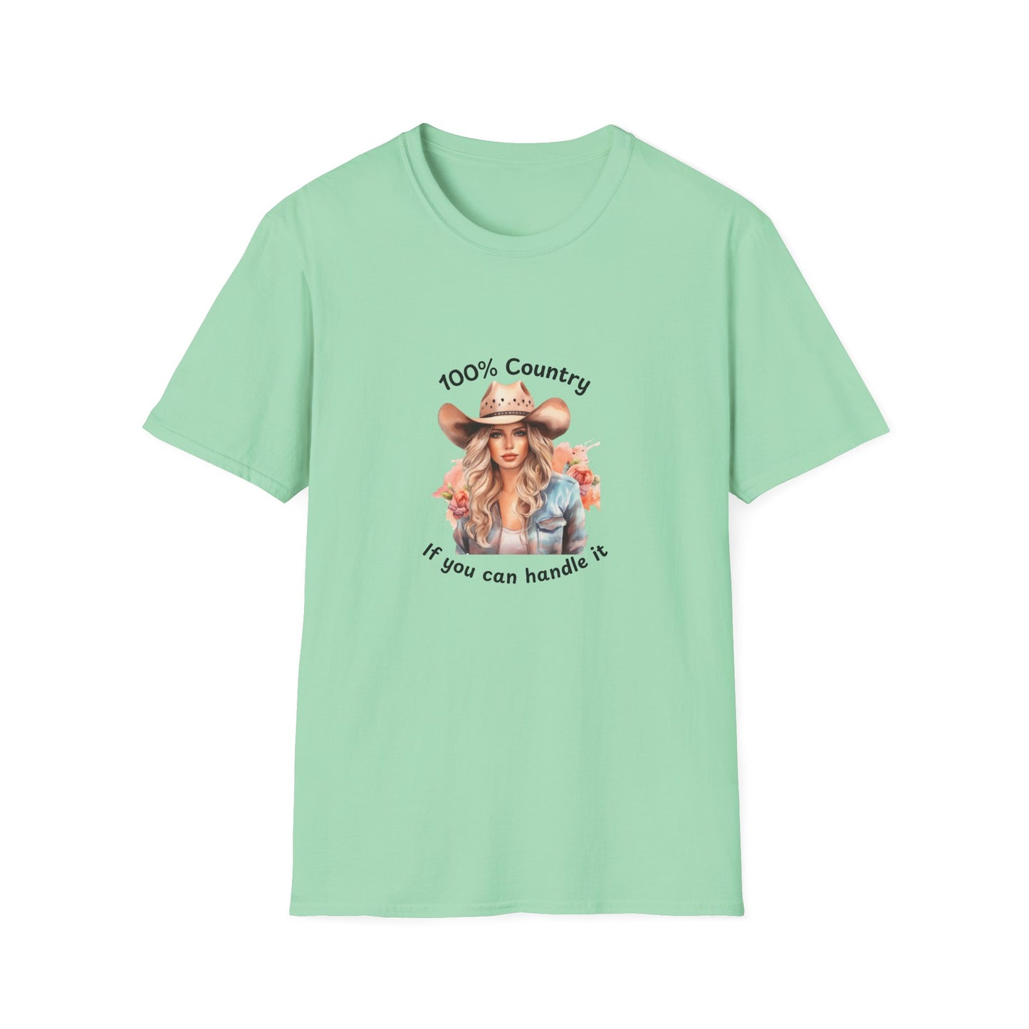 100% Country Softstyle T-Shirt