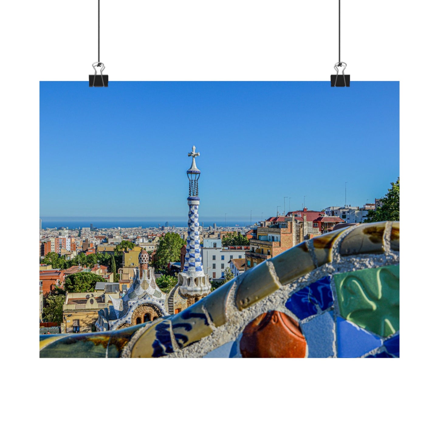 Barcelona Matte Posters