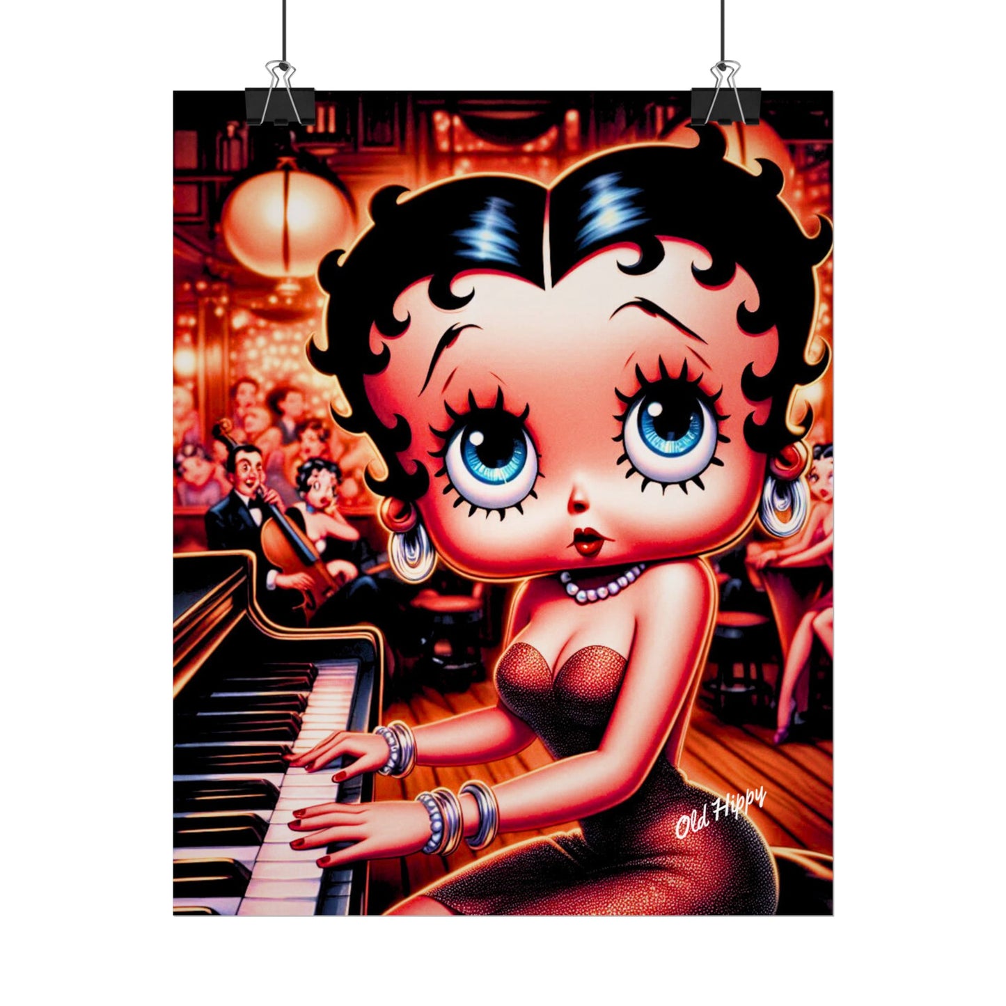 Boop Goes the Melody Museum Quality Poster