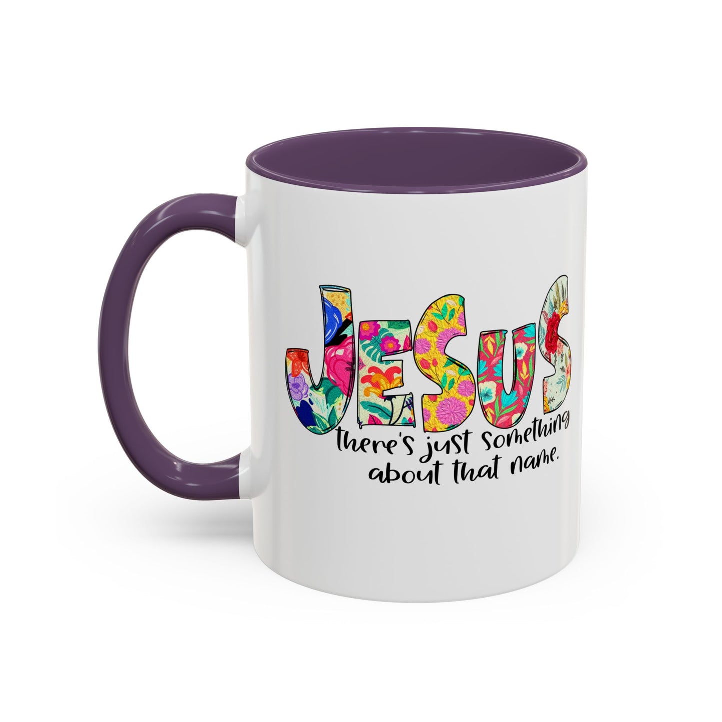 Colorful Jesus Accent Coffee Mug - 11oz & 15oz - Perfect for Faith Lovers
