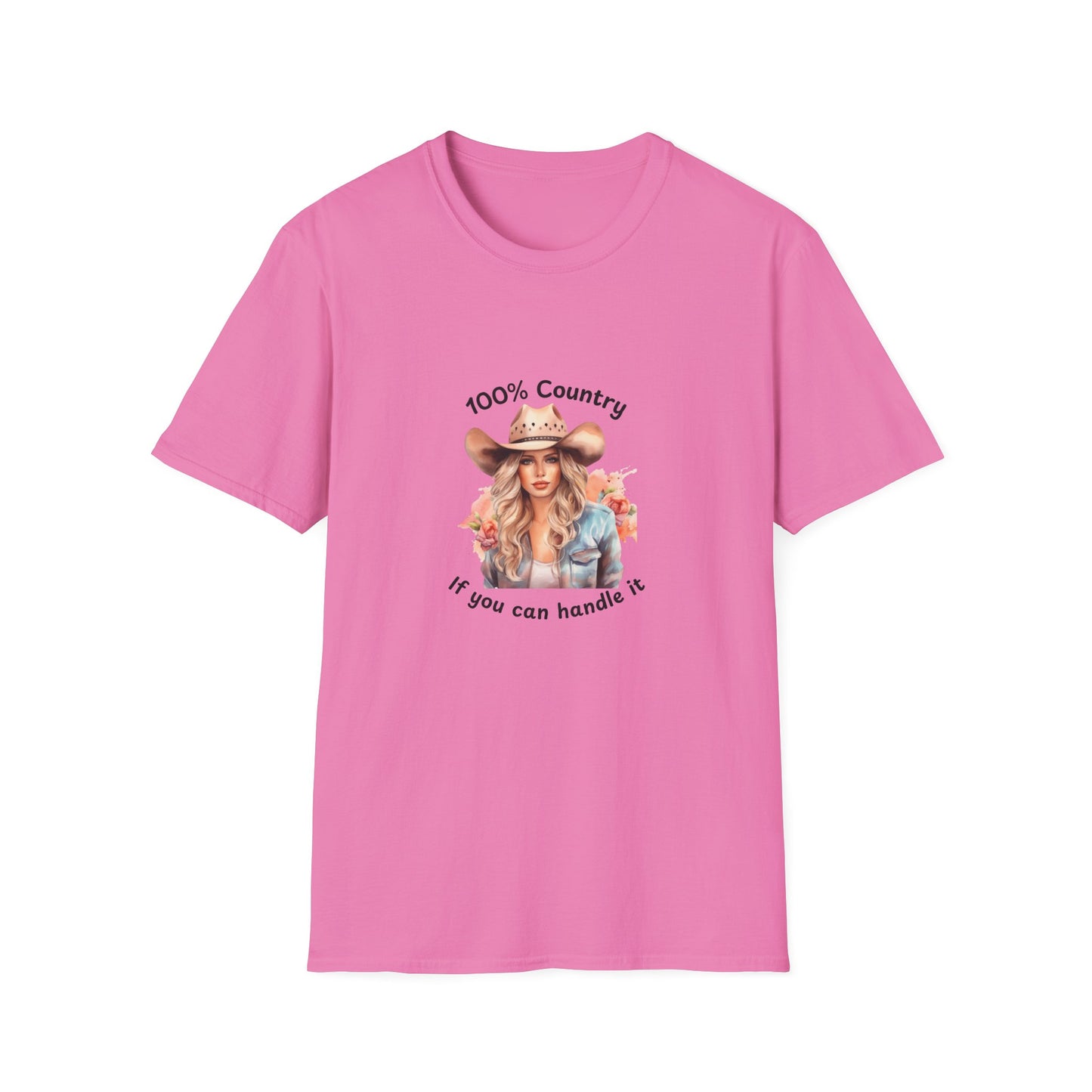 100% Country Softstyle T-Shirt