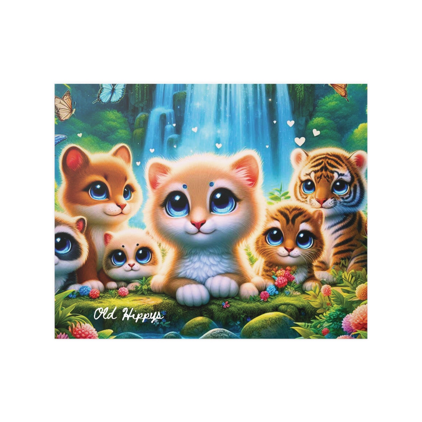 Cute Animals Satin Posters