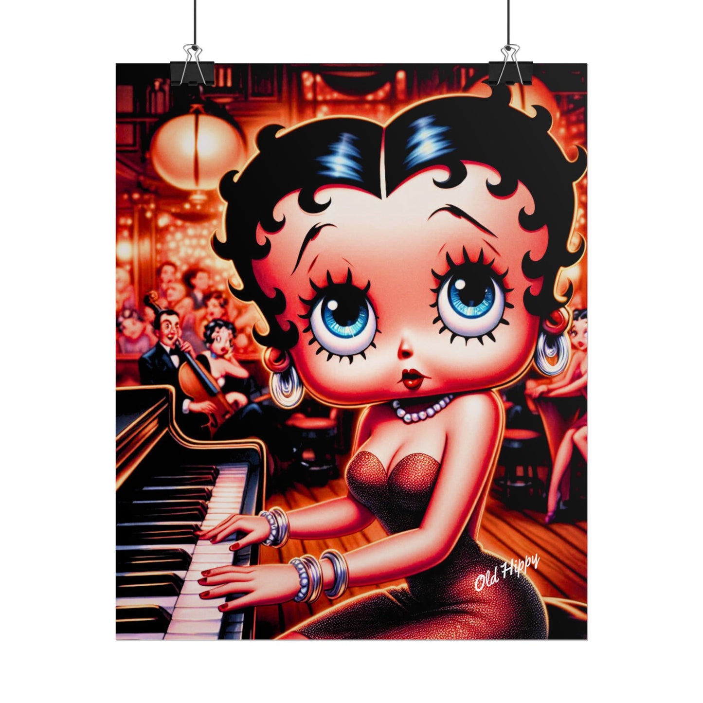 Boop Goes the Melody Museum Quality Poster