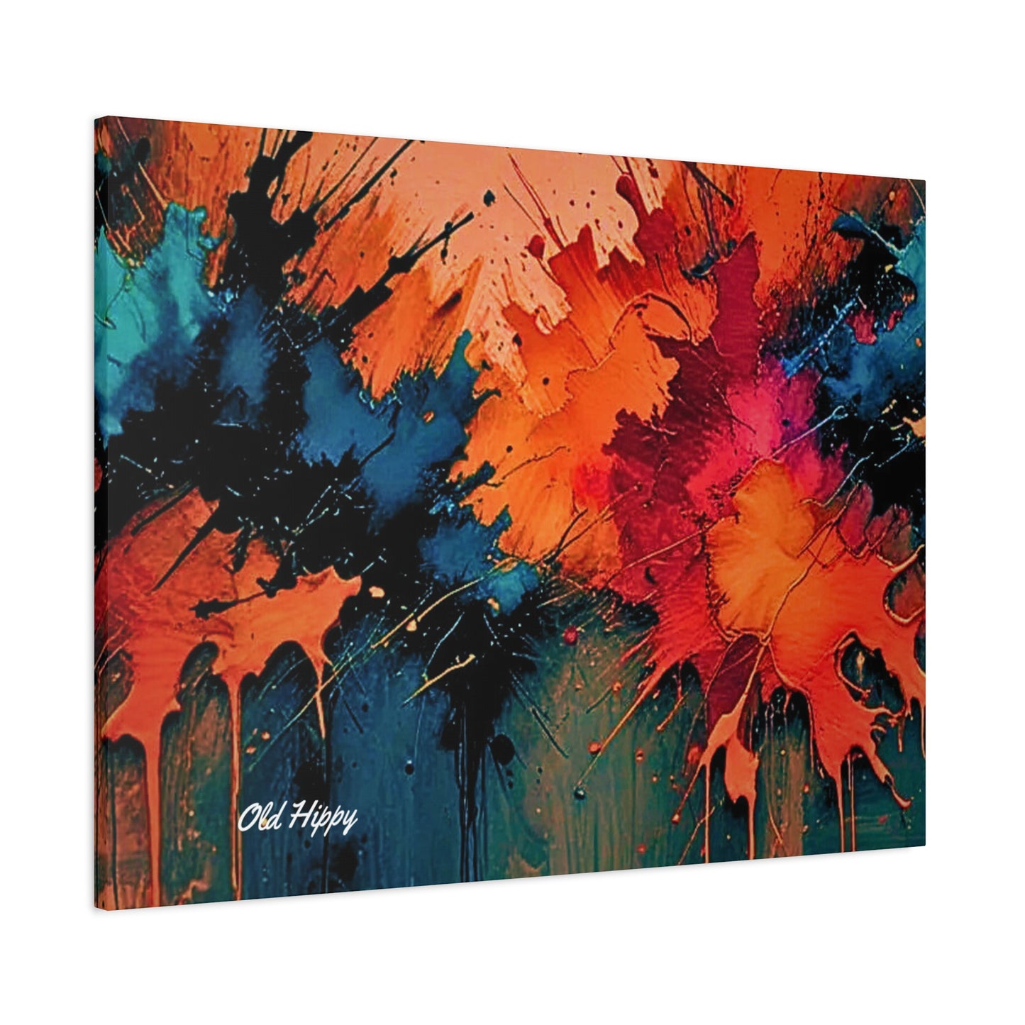 When Love Feels Like Leaving Abstract Canvas Art