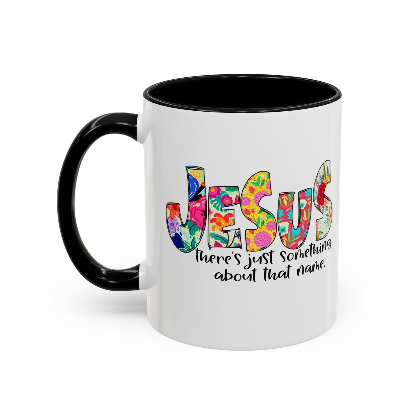 Colorful Jesus Accent Coffee Mug - 11oz & 15oz - Perfect for Faith Lovers