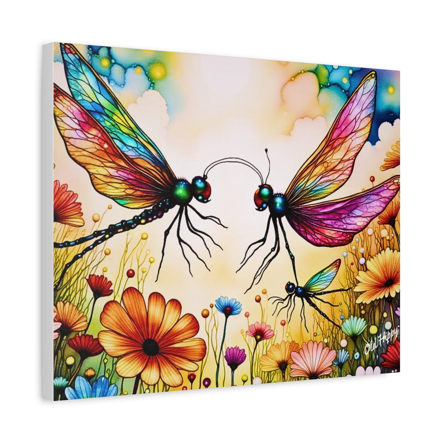 Dance of the Dragonflies Canvas Art