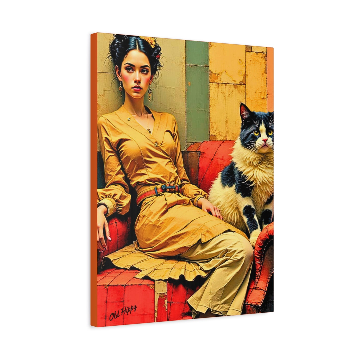 Silent Bond Canvas Print by Old Hippy