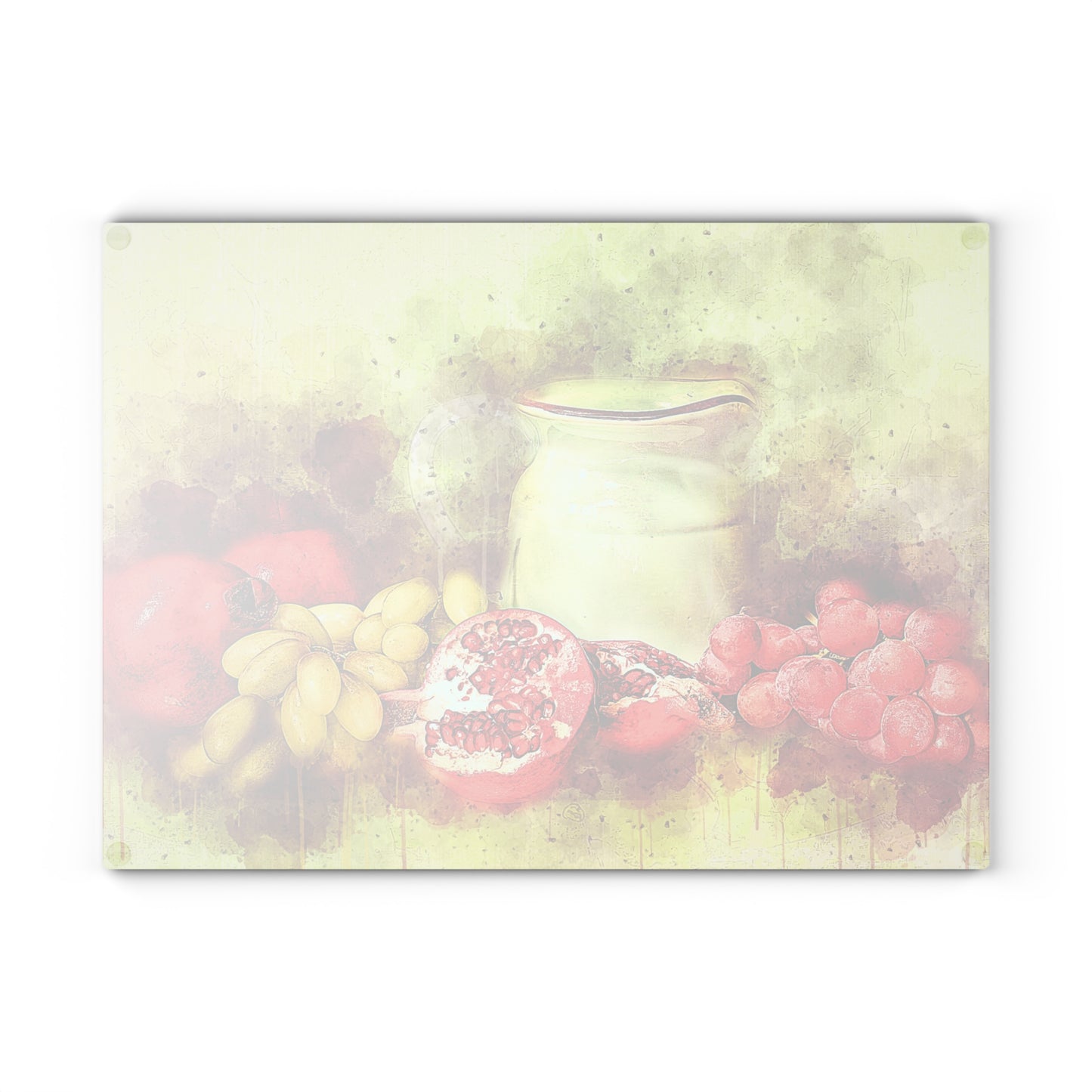 Assorted Fruit Glass Cutting Board