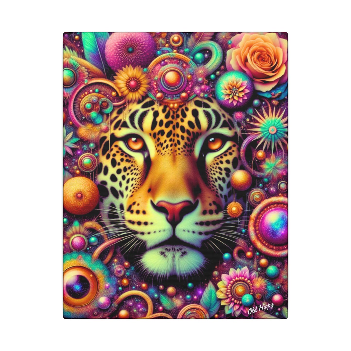 Cosmic Guardian Canvas Wrap by Old Hippy