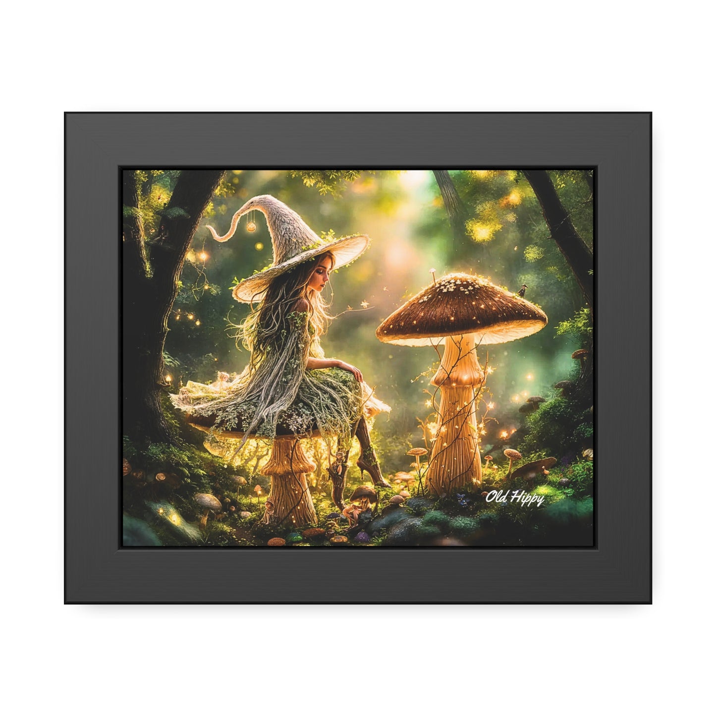 Mistress of the Enchanted Forest Wood Framed Quality Poster Print
