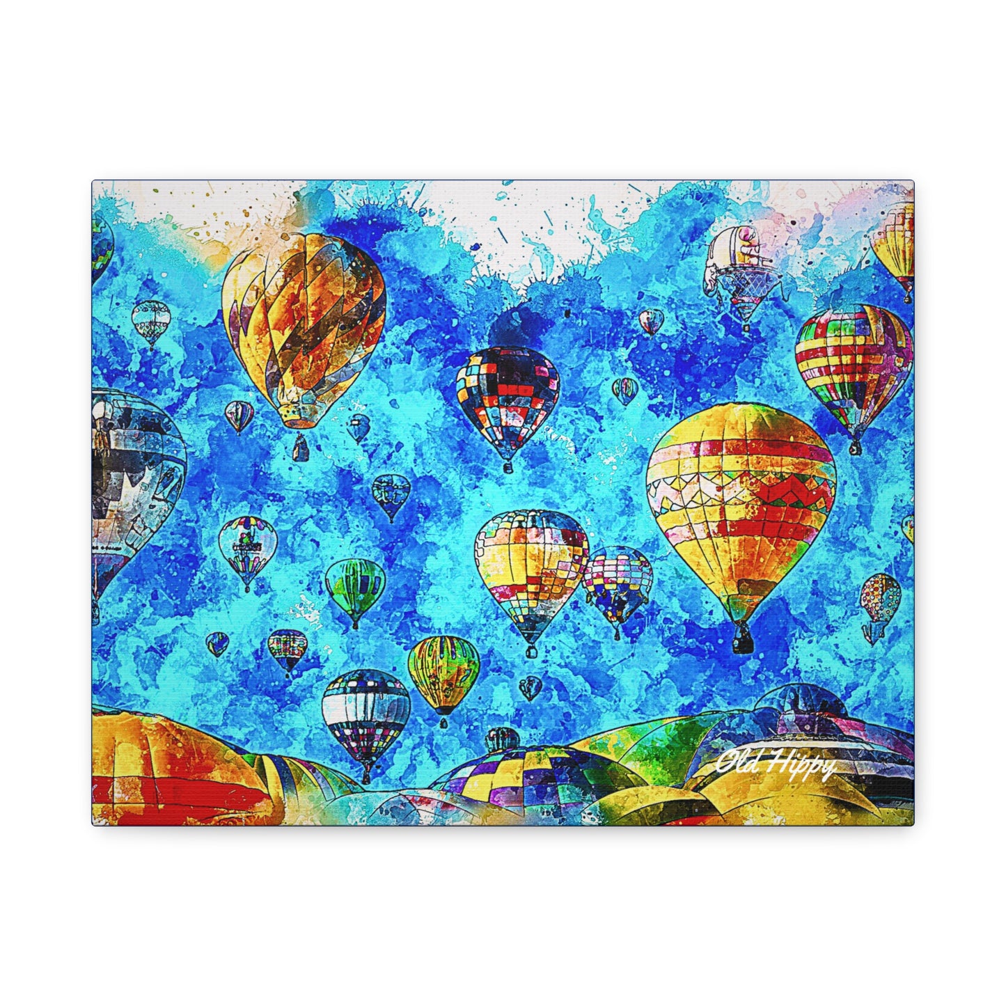“Skies of Joy” – Hot Air Balloon Festival Canvas