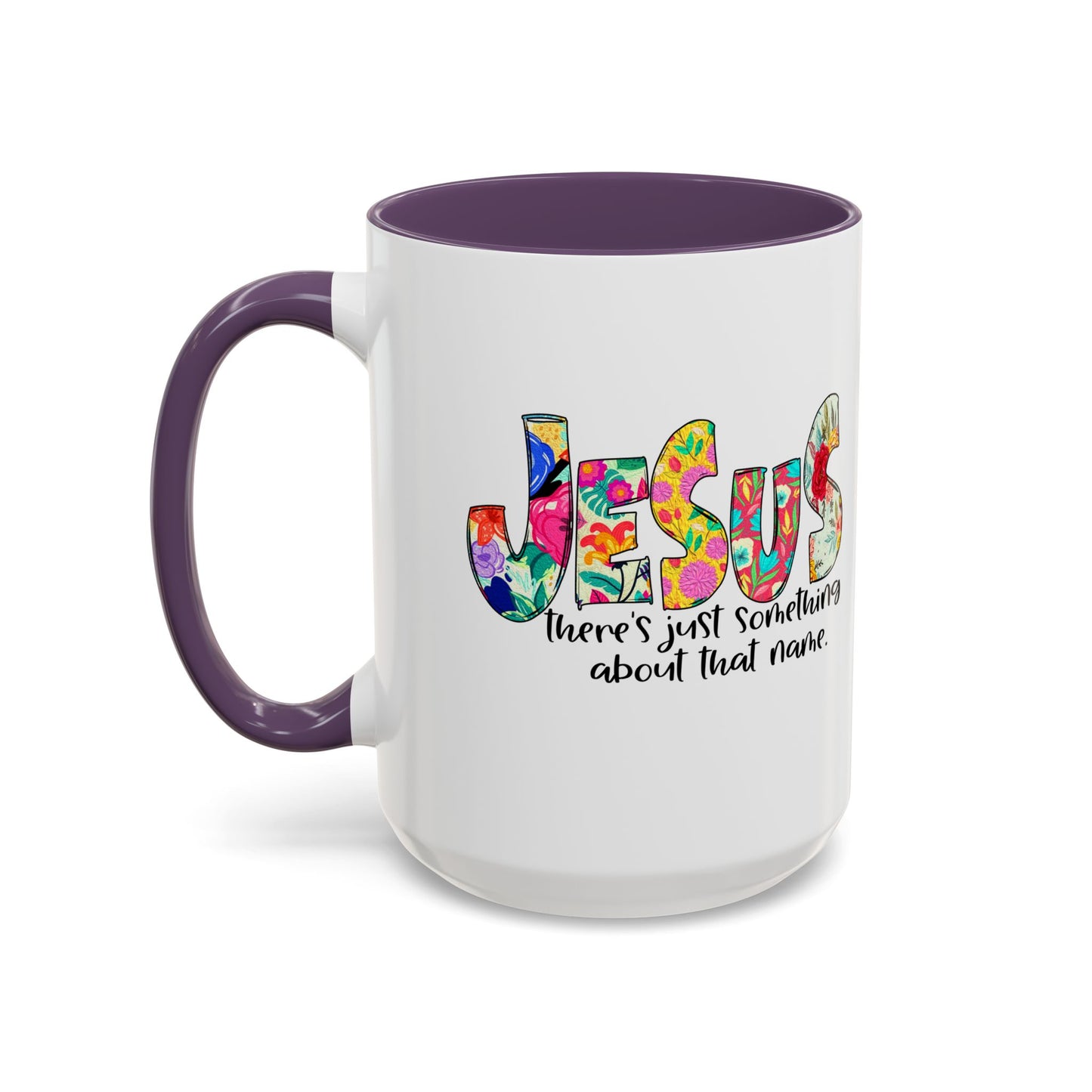 Colorful Jesus Accent Coffee Mug - 11oz & 15oz - Perfect for Faith Lovers
