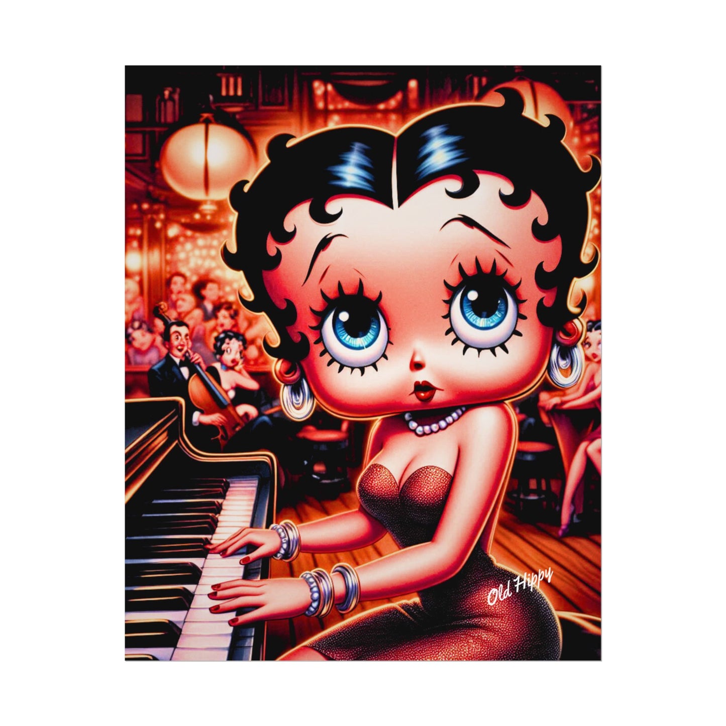 Boop Goes the Melody Museum Quality Poster