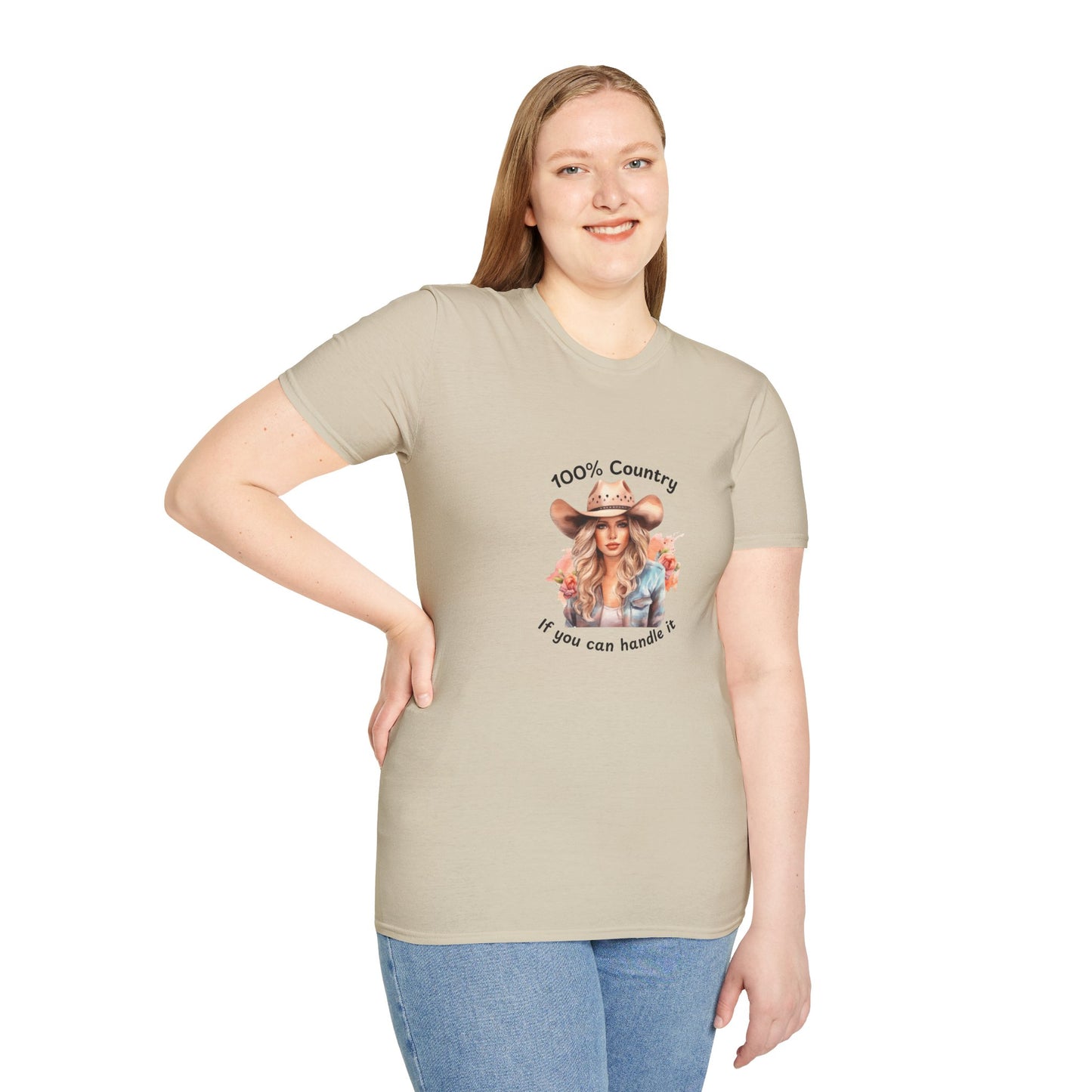 100% Country Softstyle T-Shirt
