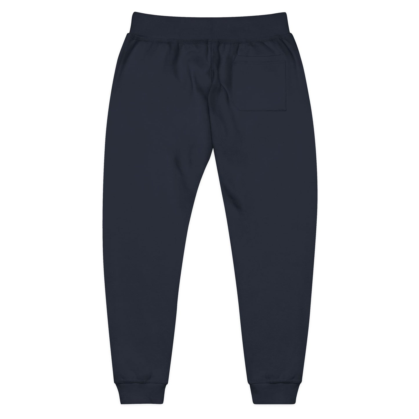 Embroidered Cozy Sweatpants — Casual Fleece Joggers with John 3:16 Script Logo