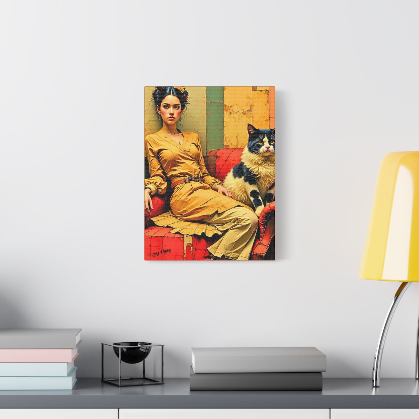 Silent Bond Canvas Print by Old Hippy