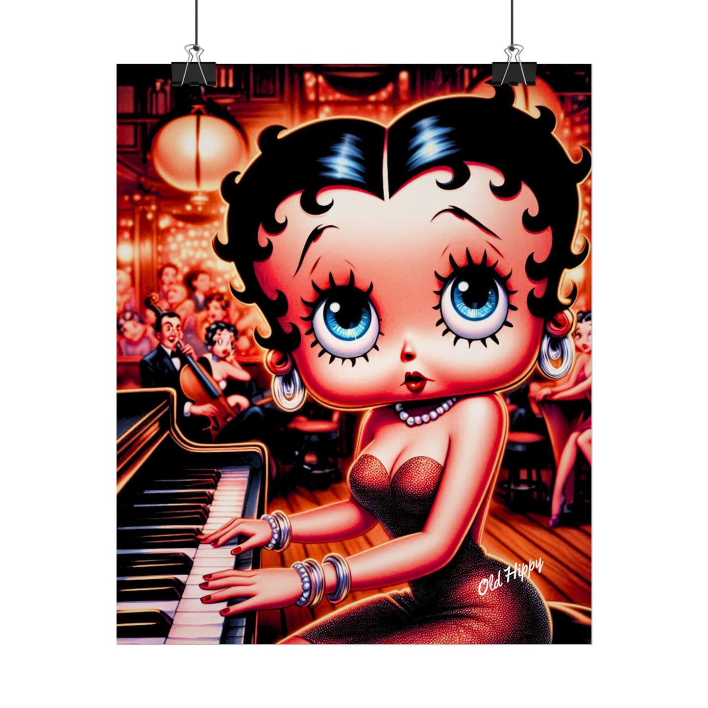 Boop Goes the Melody Museum Quality Poster