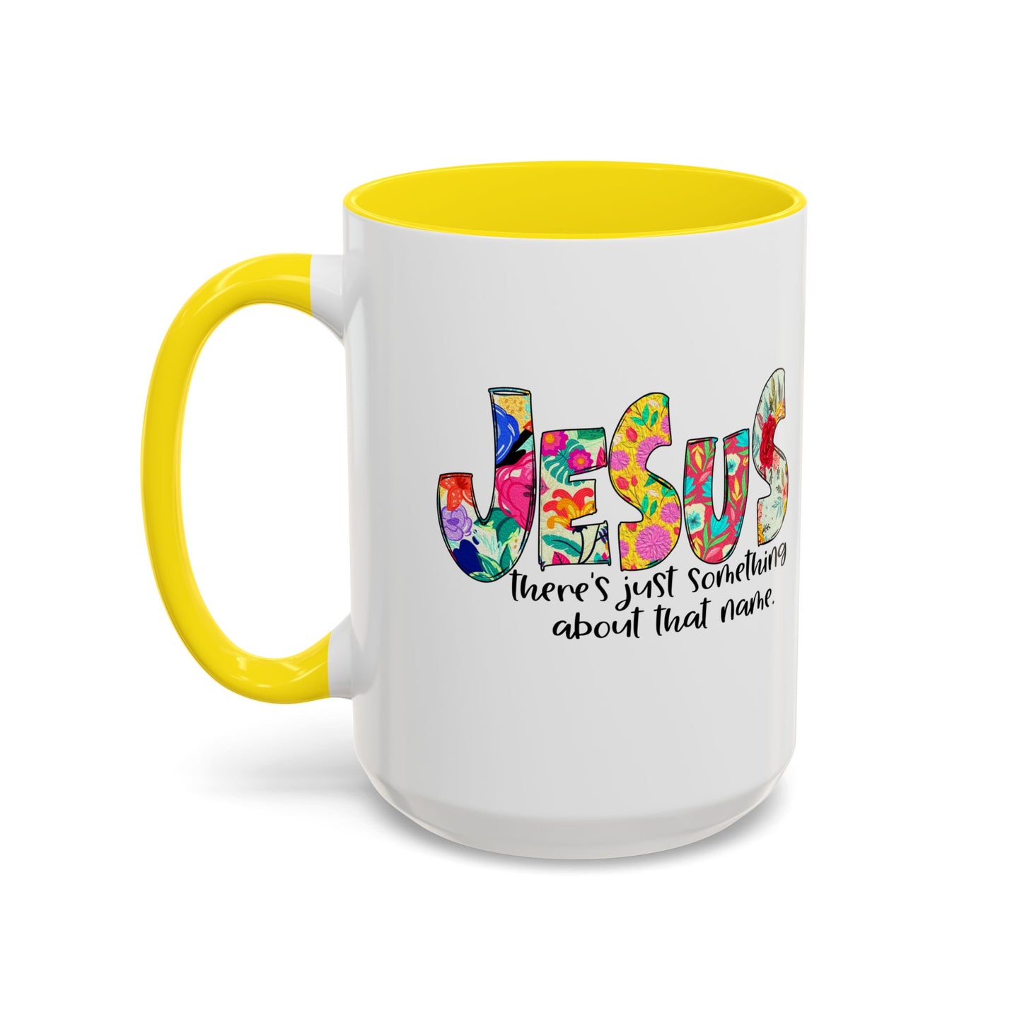 Colorful Jesus Accent Coffee Mug - 11oz & 15oz - Perfect for Faith Lovers