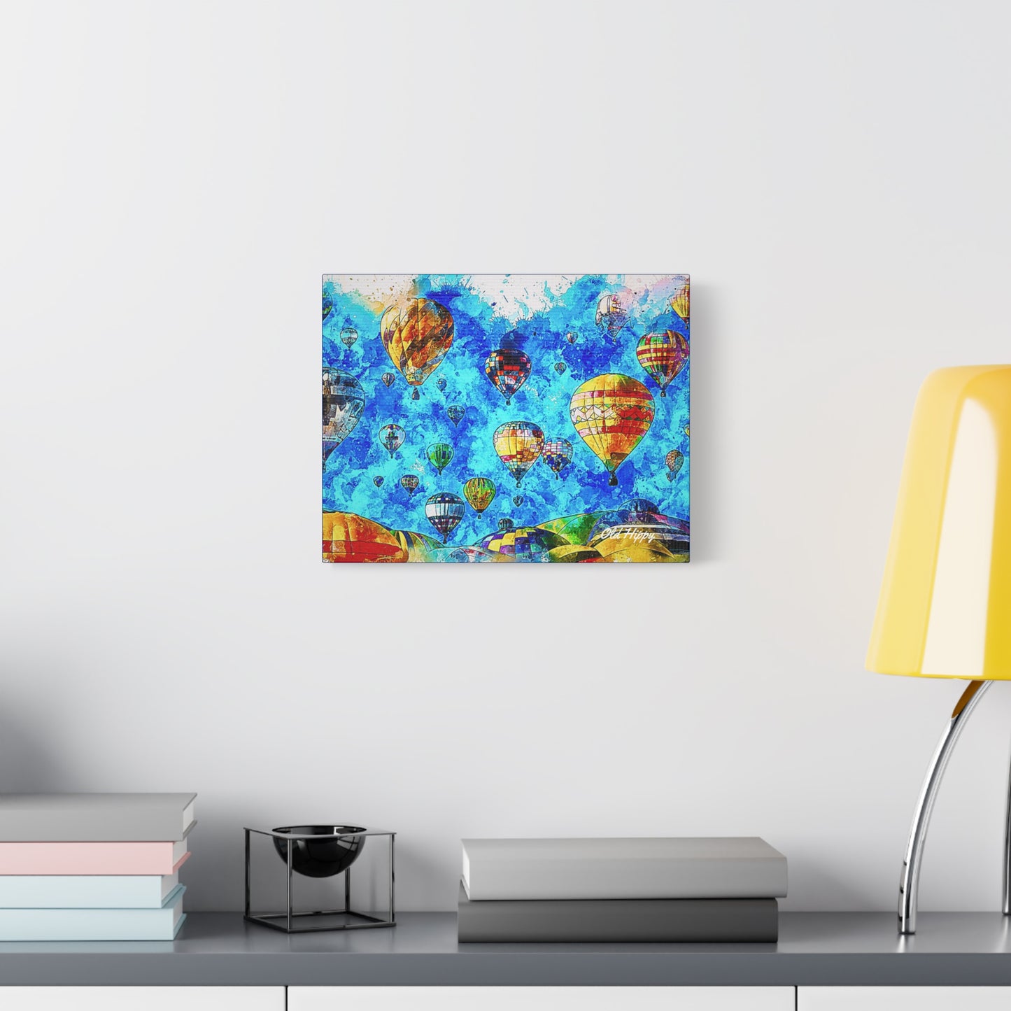 “Skies of Joy” – Hot Air Balloon Festival Canvas
