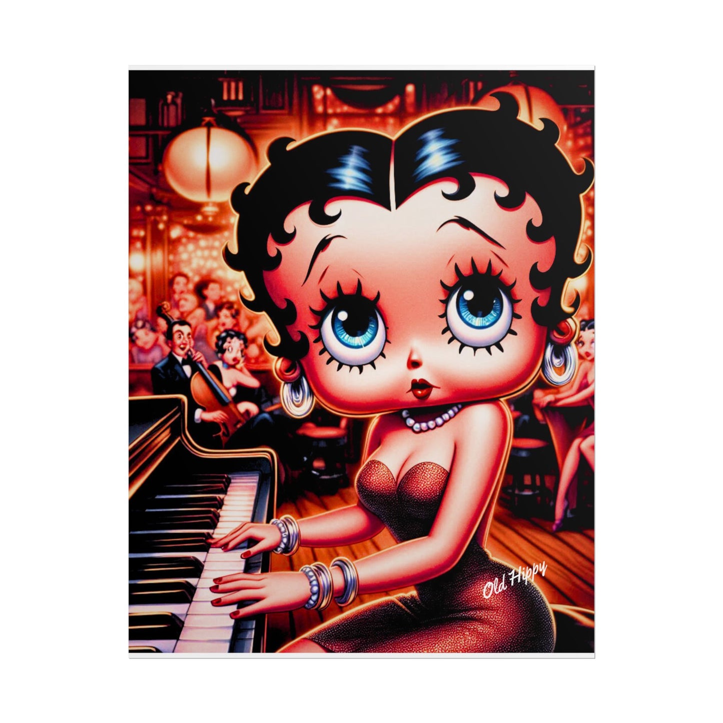 Boop Goes the Melody Museum Quality Poster