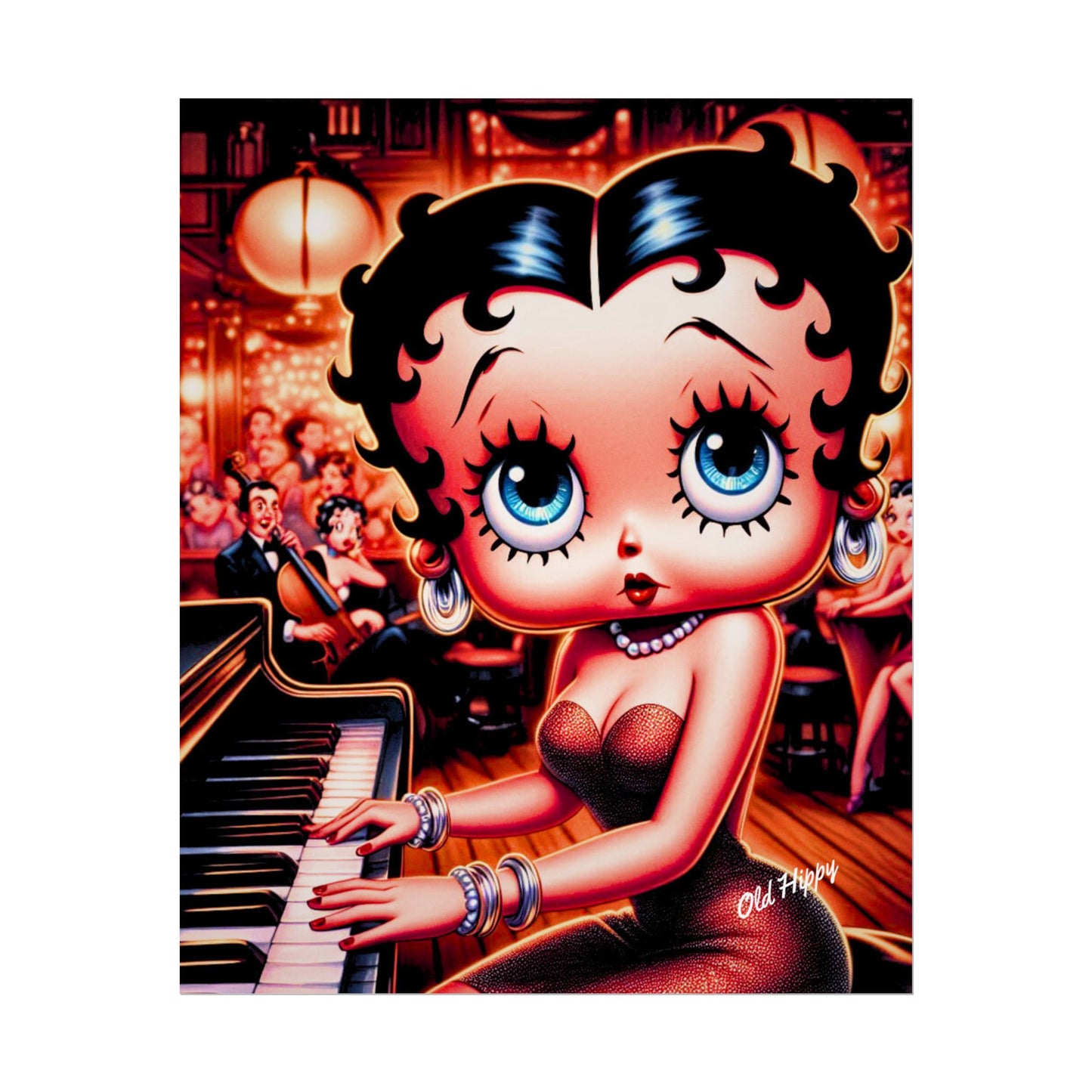Boop Goes the Melody Museum Quality Poster