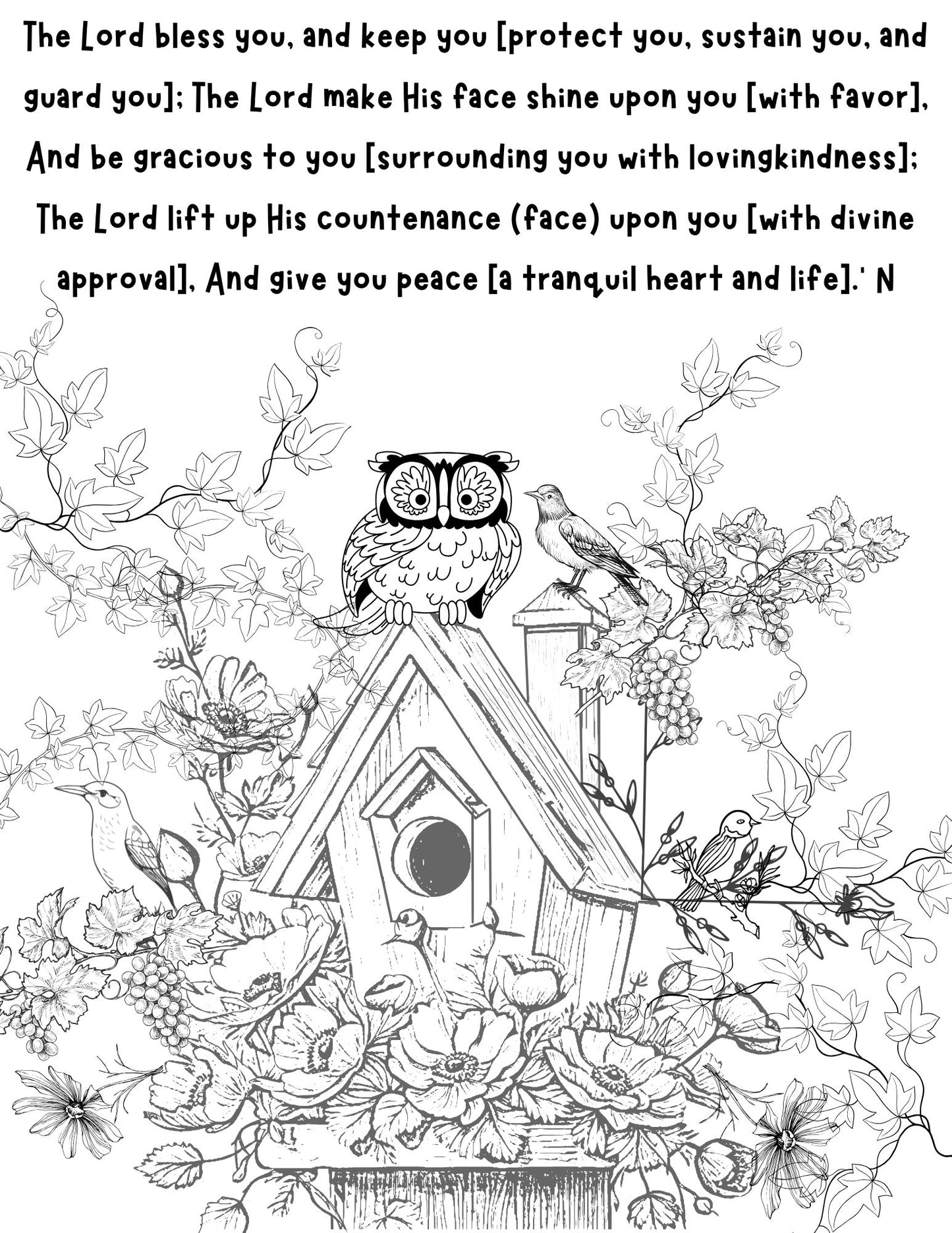 God's Word Adult Coloring Book