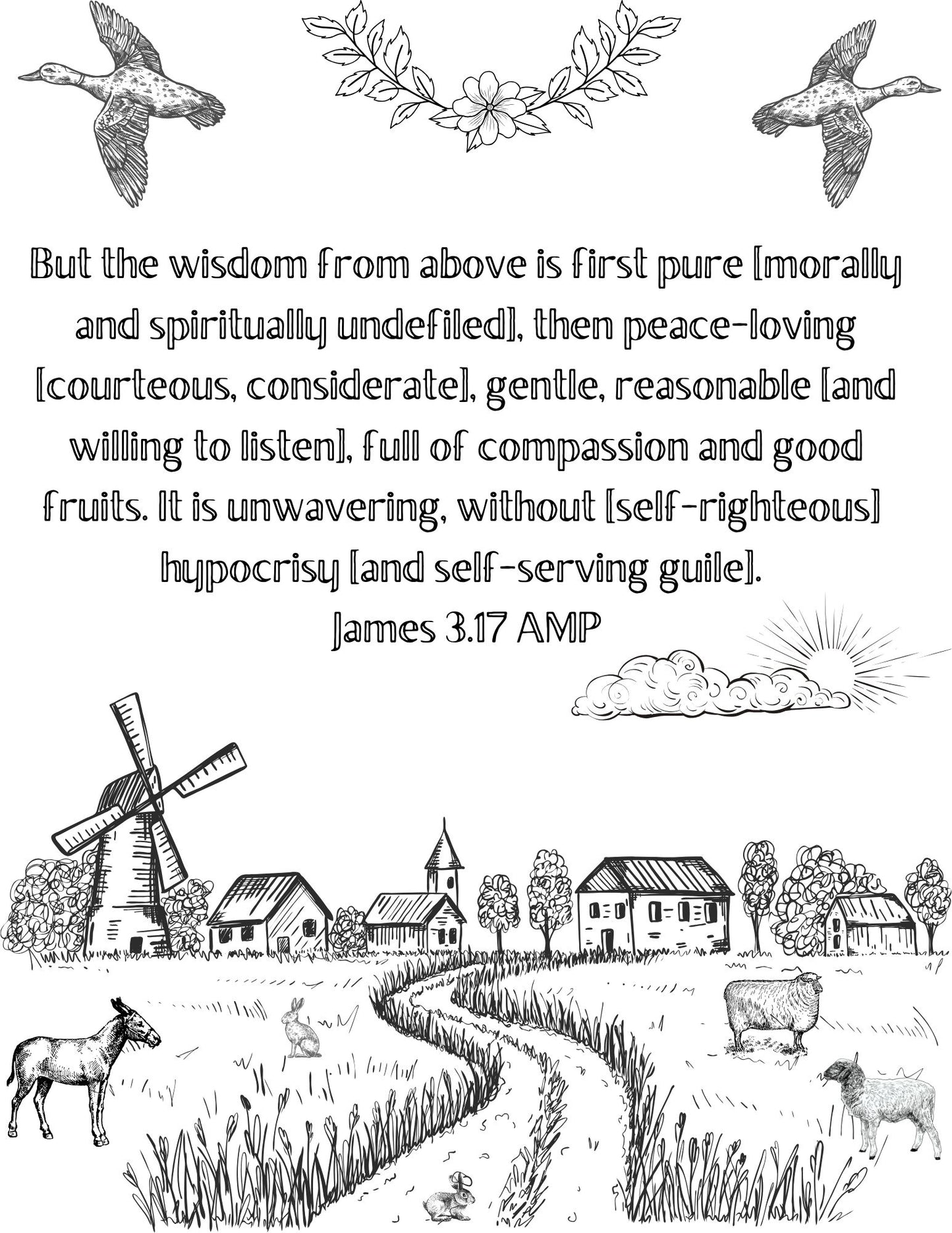 God's Word Adult Coloring Book