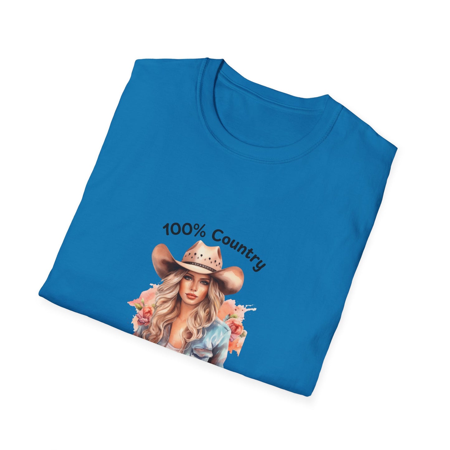 100% Country Softstyle T-Shirt