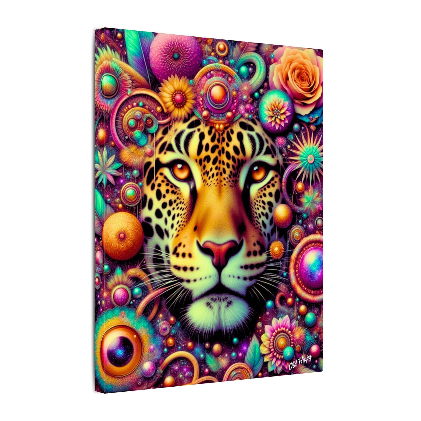 Cosmic Guardian Canvas Wrap by Old Hippy