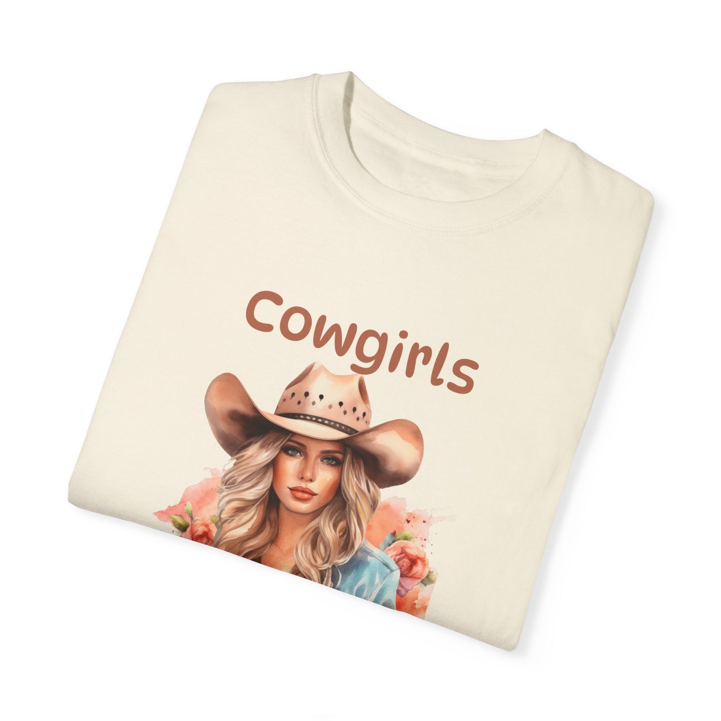 Cowgirl Faith Unisex Garment-Dyed T-Shirt - Inspirational Western Tee