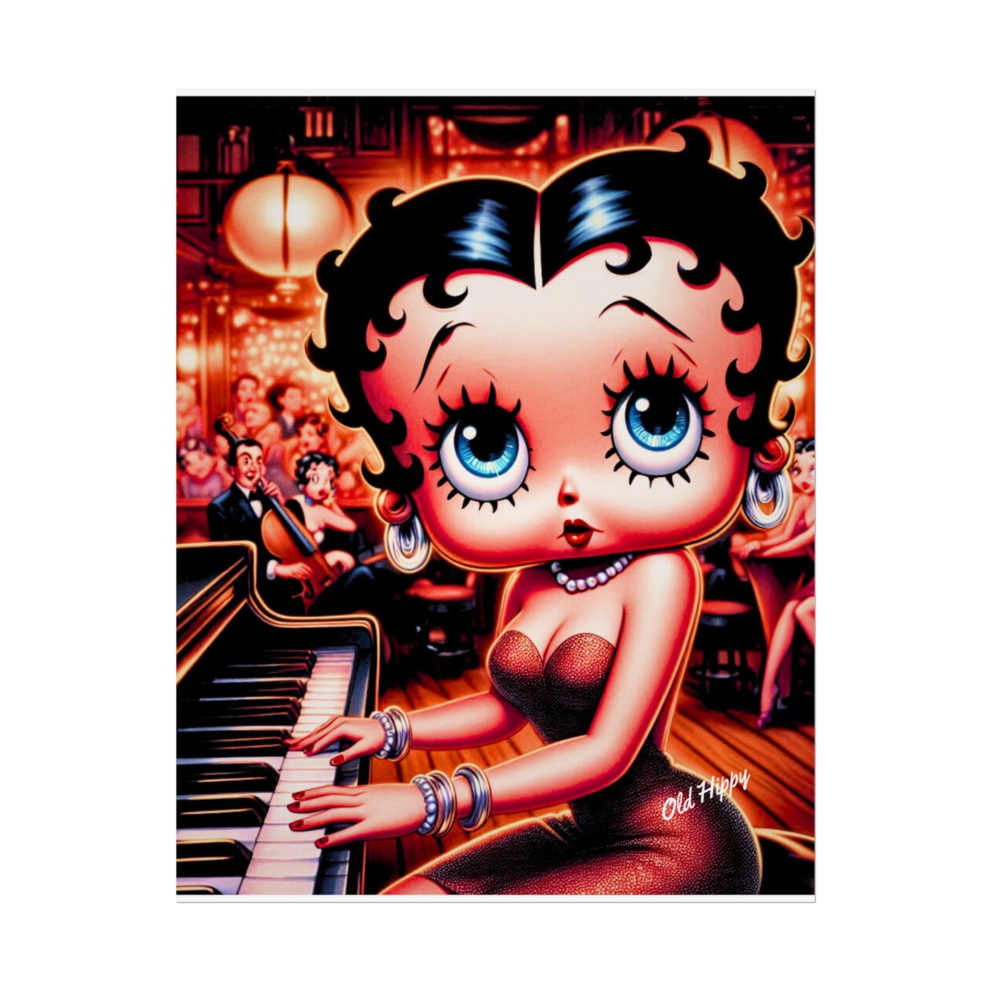 Boop Goes the Melody Museum Quality Poster