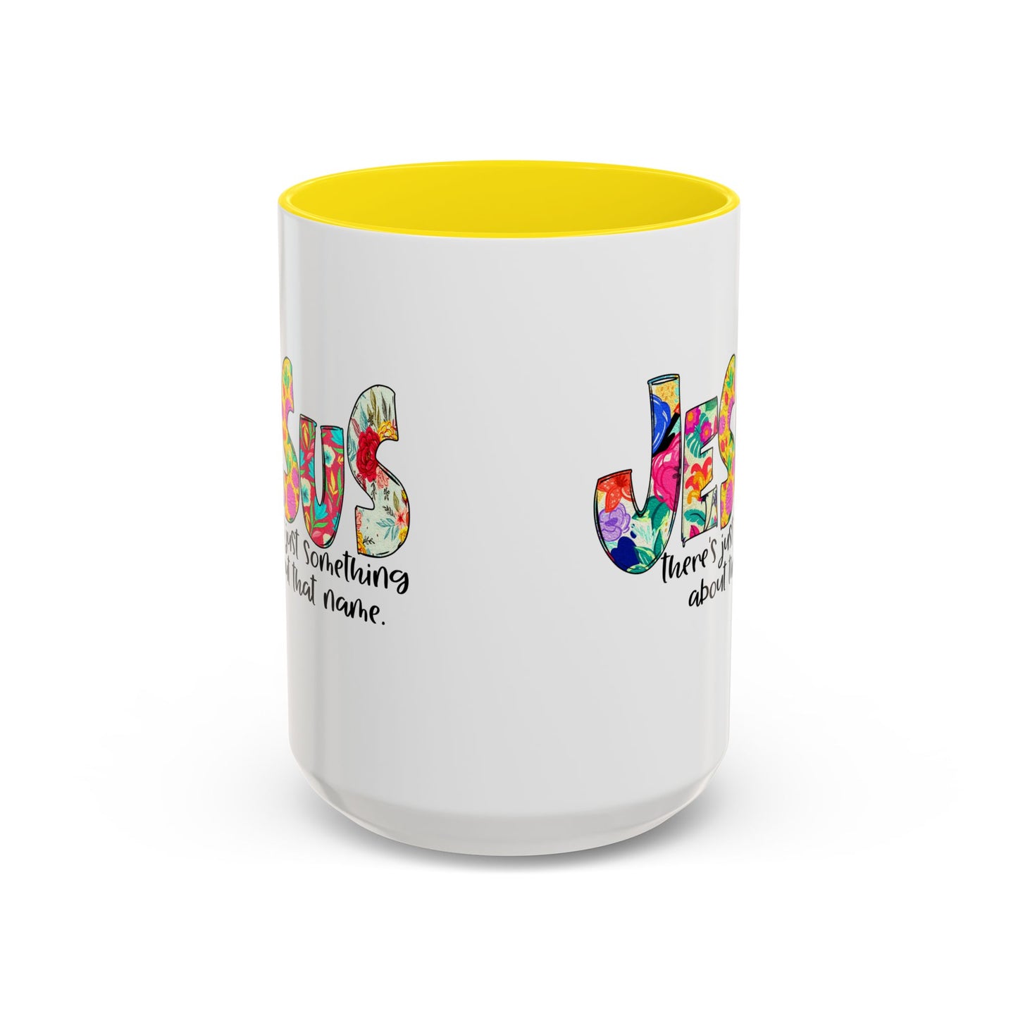Colorful Jesus Accent Coffee Mug - 11oz & 15oz - Perfect for Faith Lovers