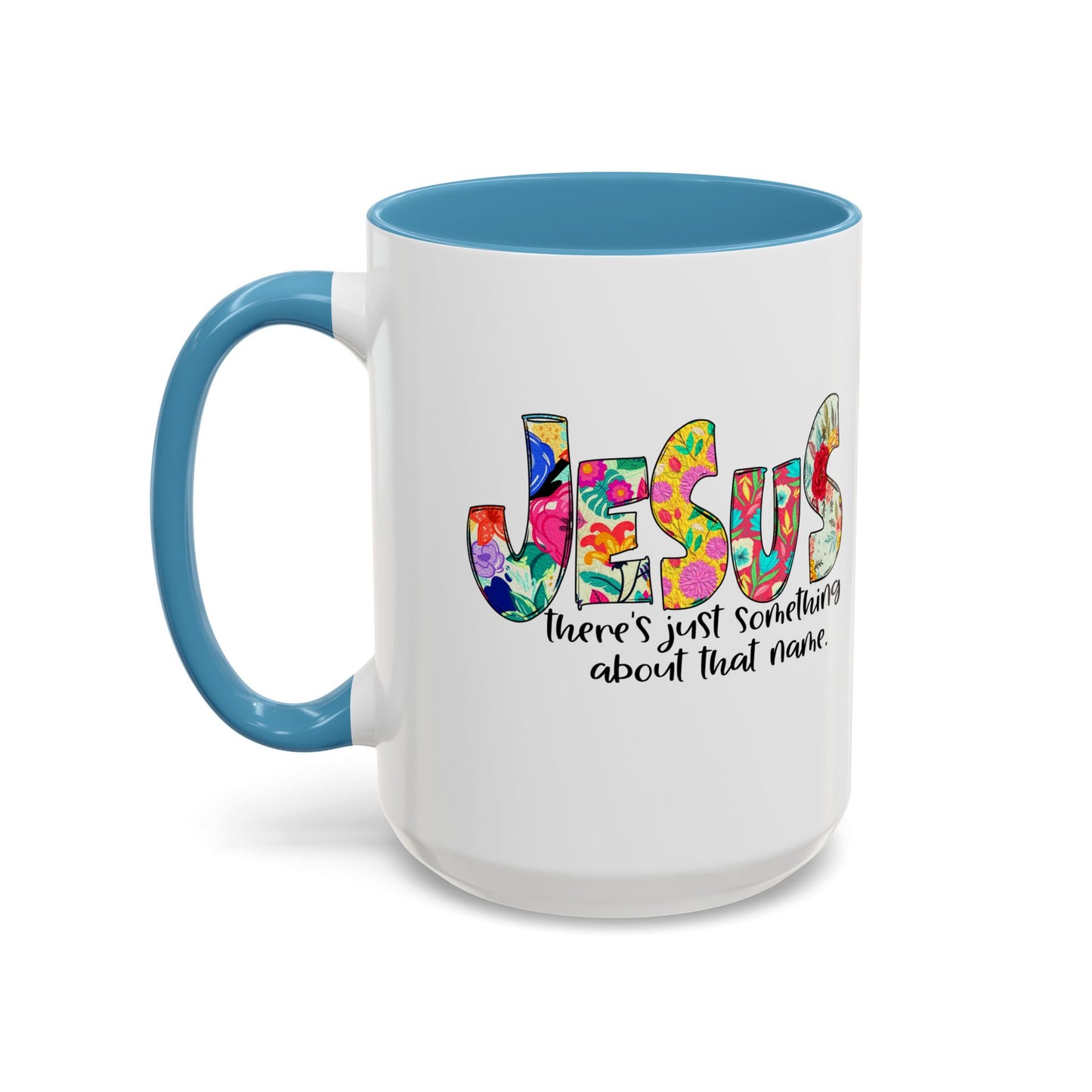 Colorful Jesus Accent Coffee Mug - 11oz & 15oz - Perfect for Faith Lovers