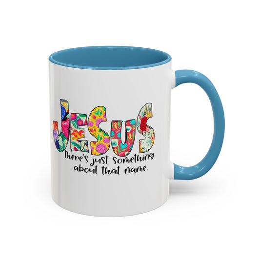 Colorful Jesus Accent Coffee Mug - 11oz & 15oz - Perfect for Faith Lovers