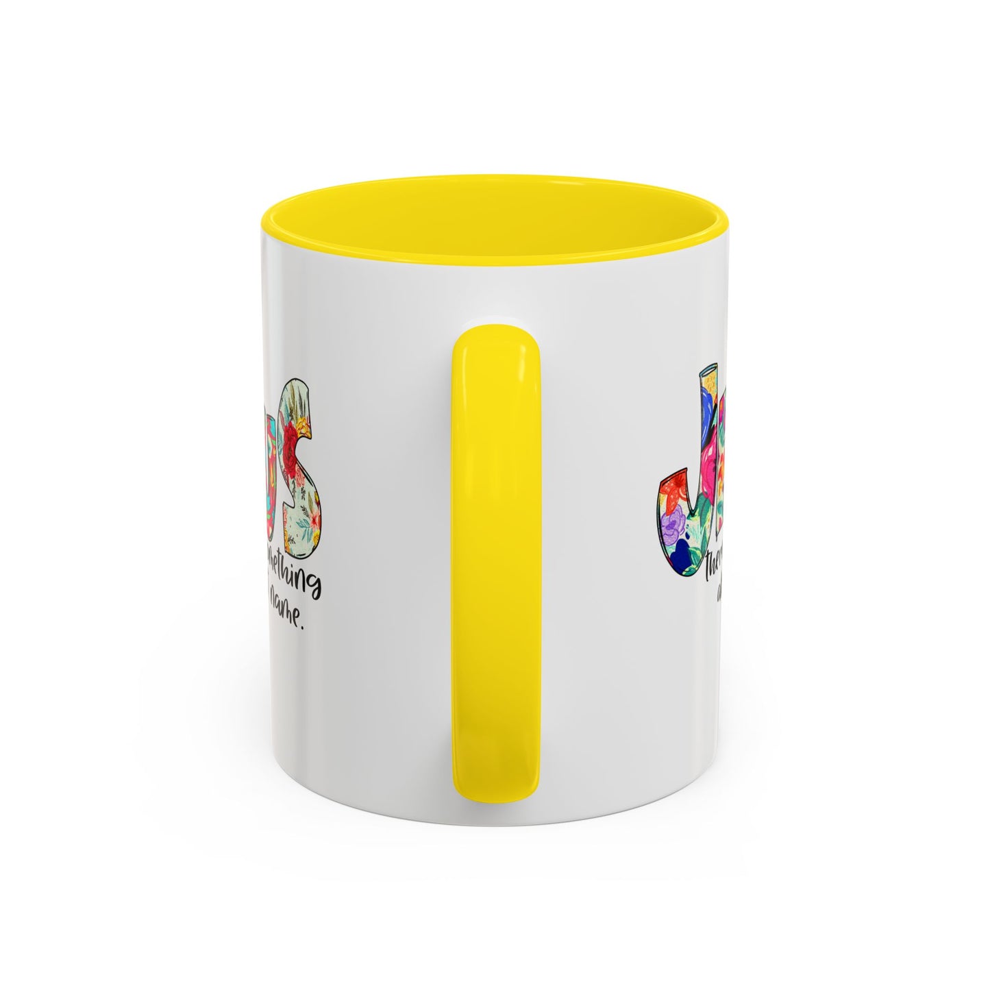 Colorful Jesus Accent Coffee Mug - 11oz & 15oz - Perfect for Faith Lovers