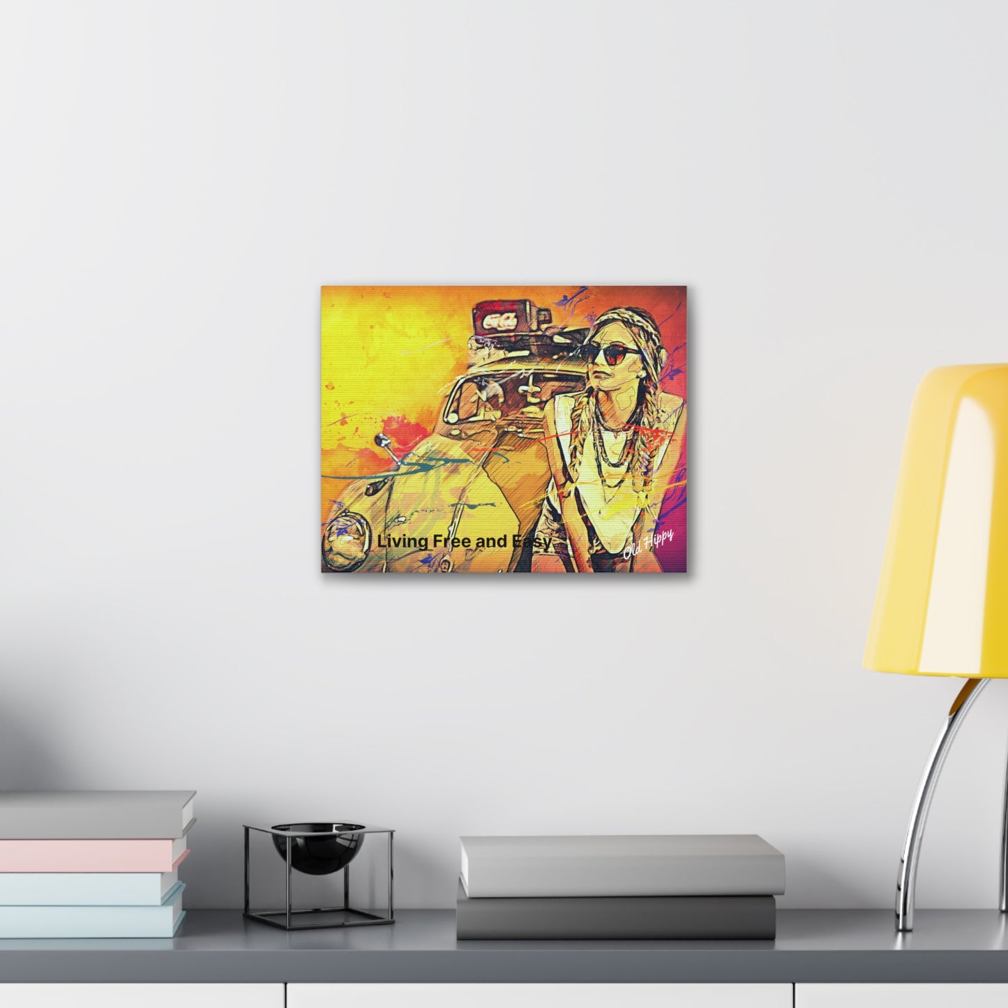 Living Free and Easy Canvas Wall Art