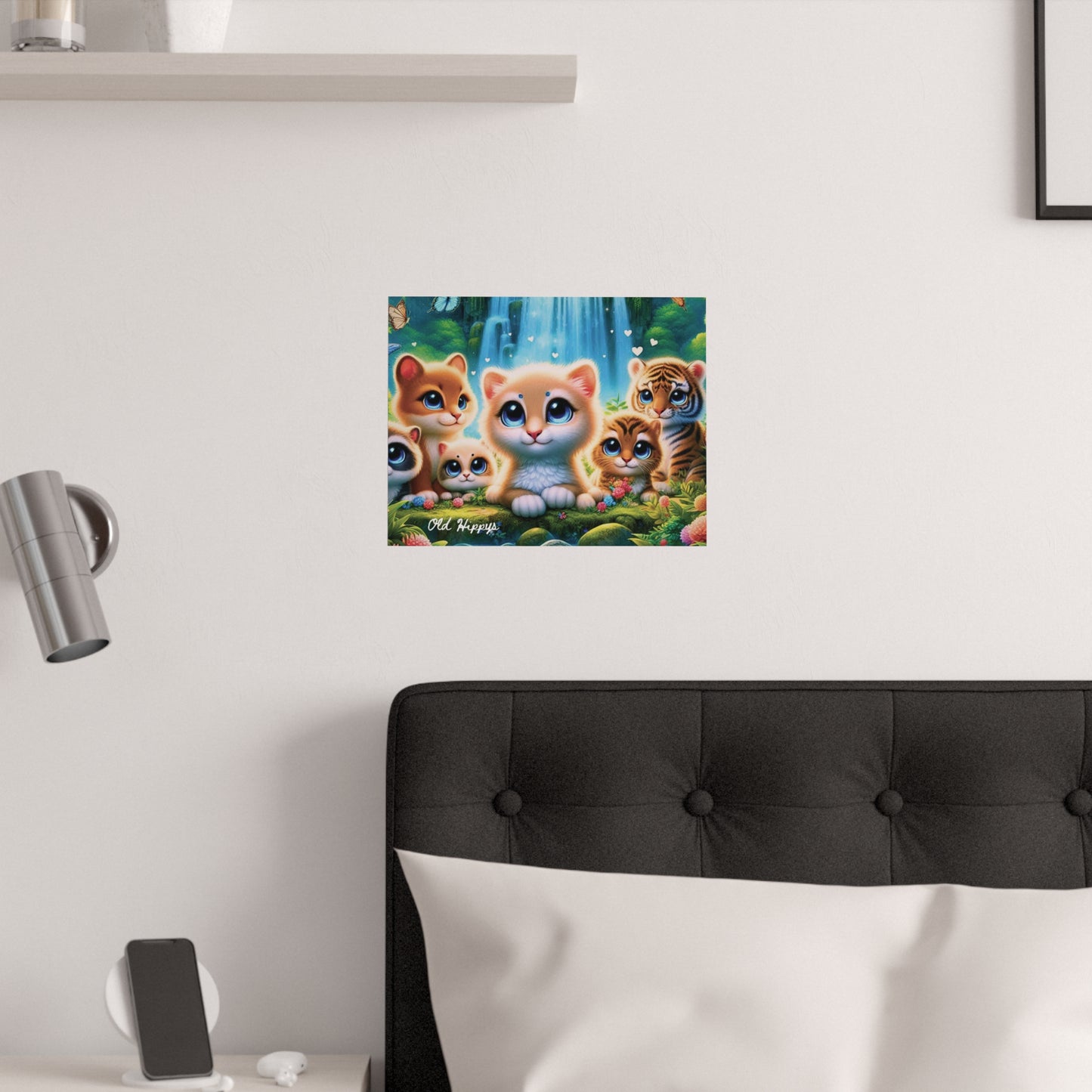 Cute Animals Satin Posters