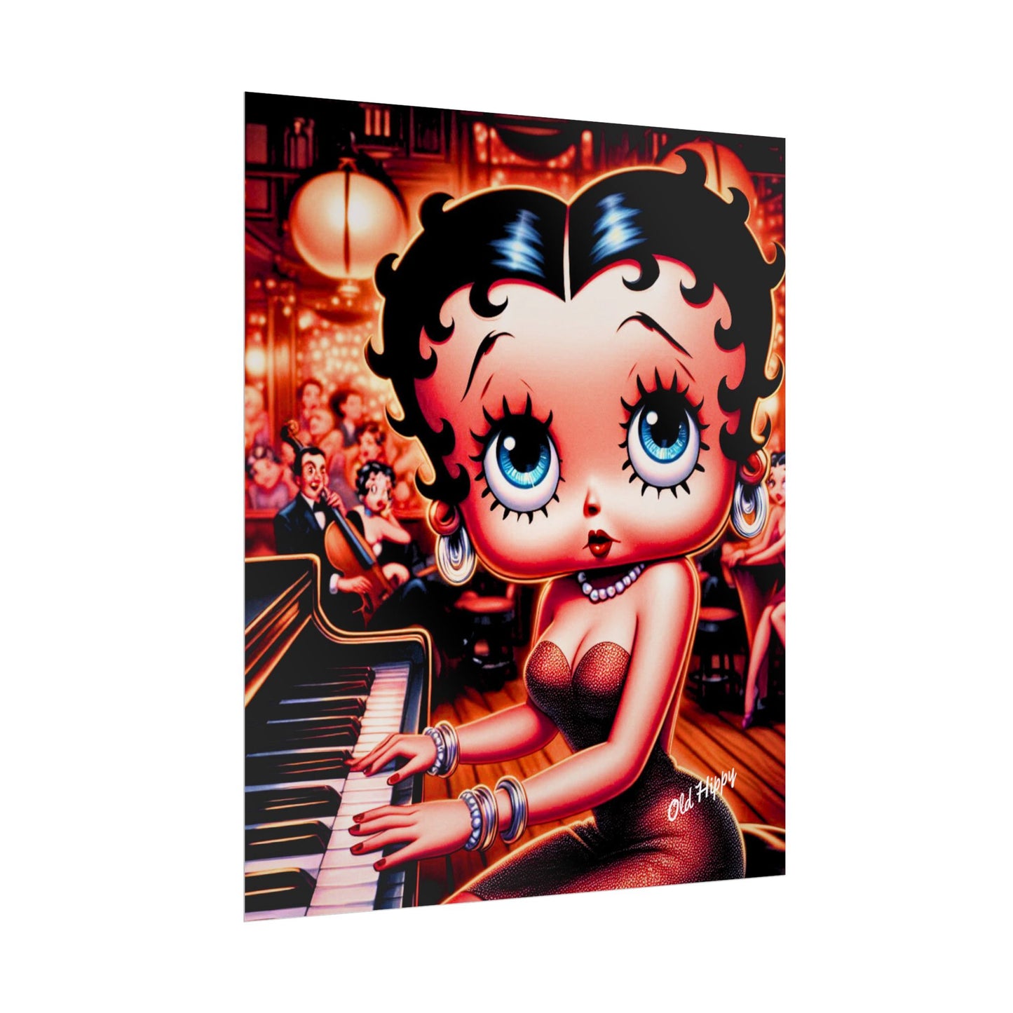 Boop Goes the Melody Museum Quality Poster